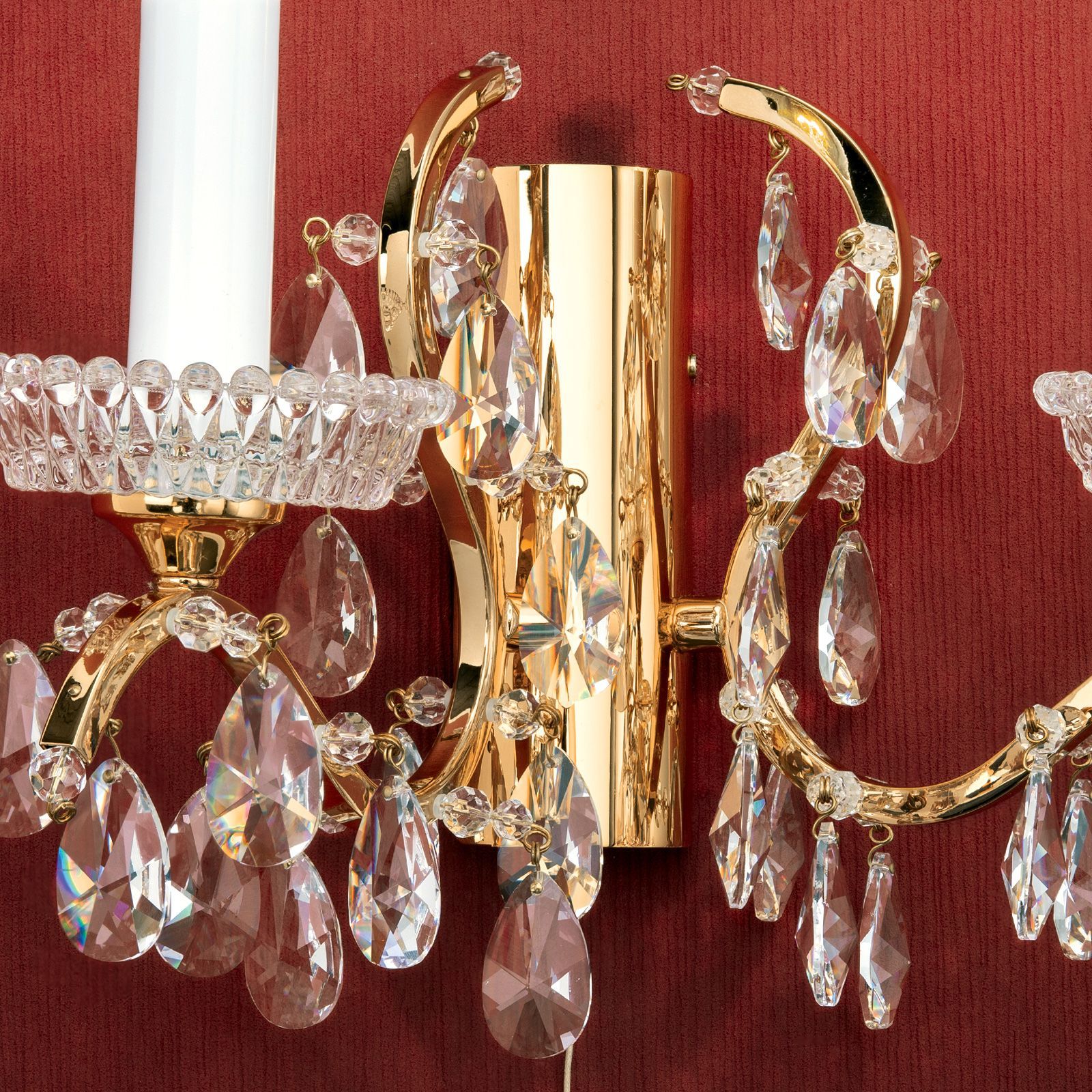 Настенный светильник из латуни с кристаллами Orion Hirohito ARCH-00032942 - Вид №3