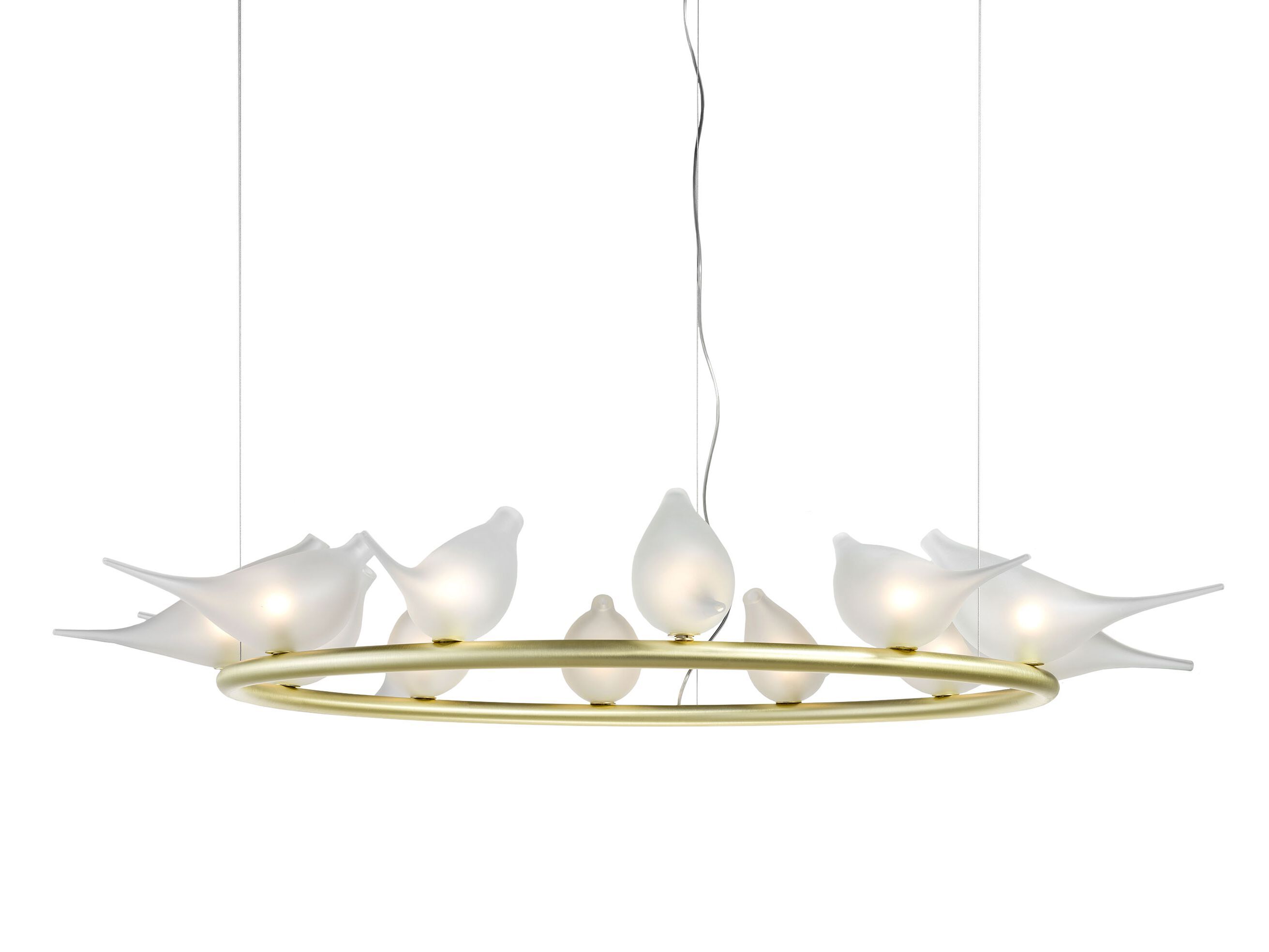 Подвесной светильник ручной работы из дутого стекла MULTIFORME Light Of Love ARCH-00016756