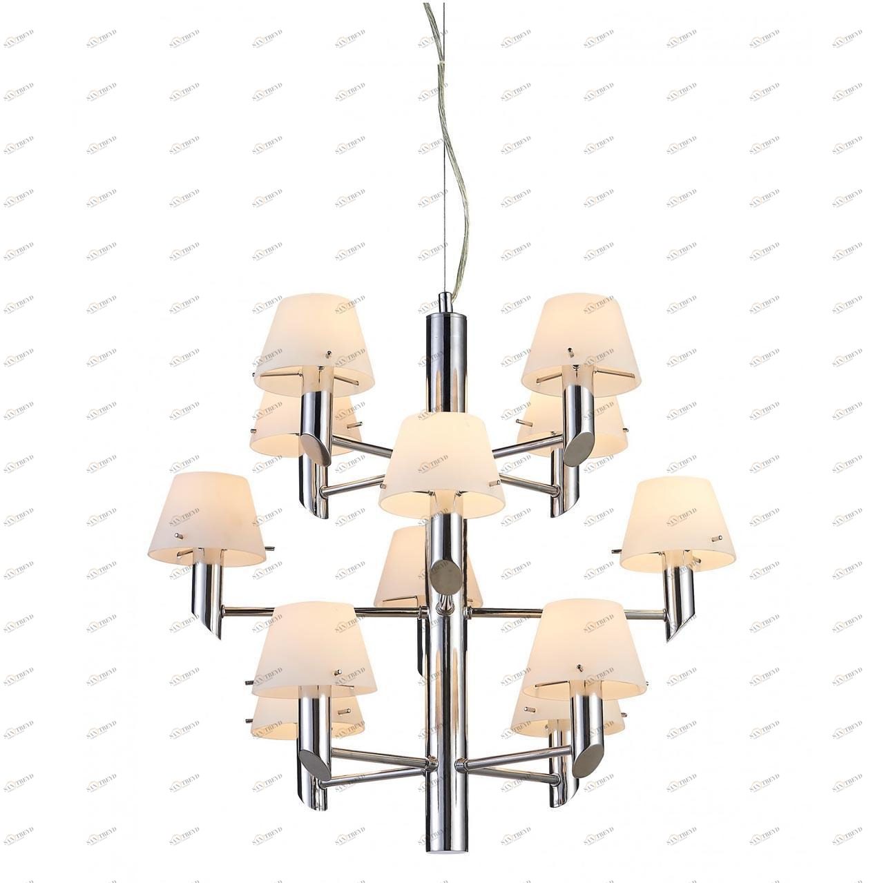 Подвесная люстра Divinare 1680/02 LM-12 DIVINARE ДИЗАЙНЕРСКИЕ 187689 Белый 