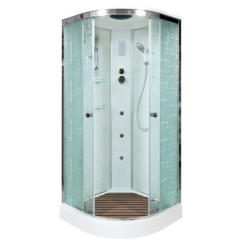 ЕМ4590 LED с гм. Душевая кабина DETO Серия EM ЕМ1580 с гм. и эл. - Вид №35