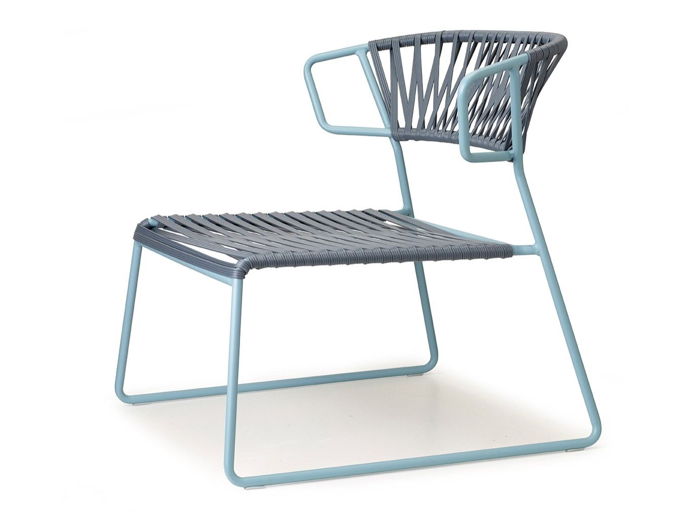 Садовое кресло из стали и ПВХ S-CAB Лиза ARCH-00097192