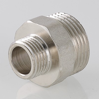 VTr.580.N.0806 Фитинг резьбовой – ниппель переходной Valtec 1 1/2" х 1"  - Вид №12