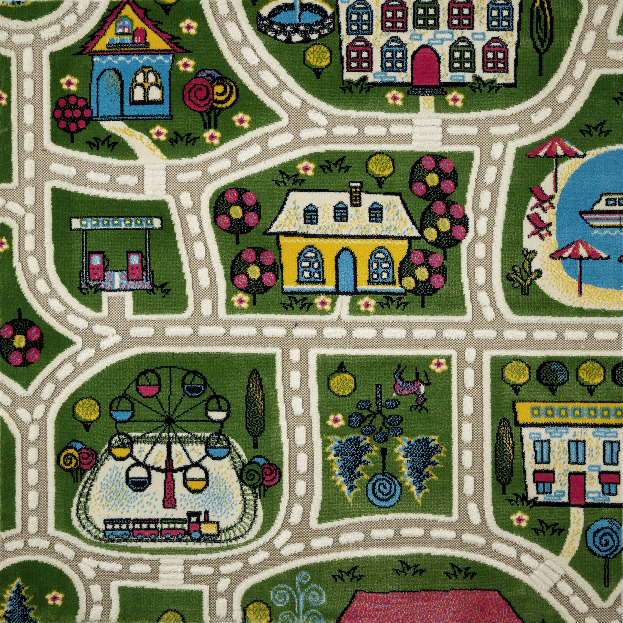 82362512 Ковровое покрытие «Дороги на траве», 2 м Santreyd 