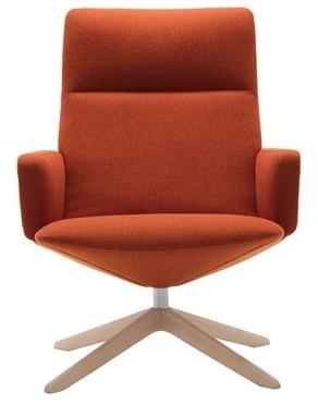 Andreu World 4-спицевое кресло с высокой спинкой Capri lounge Bu1700 - Вид №3