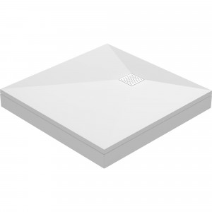 83211017 Экран под душевой поддон Keram 90x90 см цвет белый Essentia