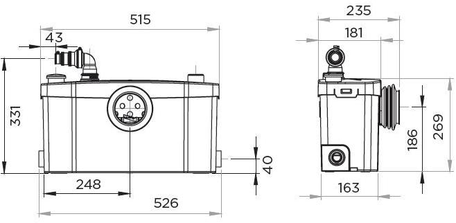 Sanitrit Измельчитель канализации  Sssup  - Вид №3