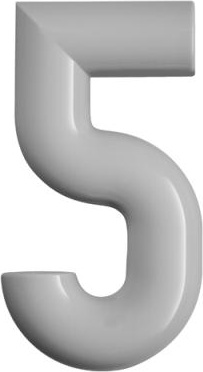 702.165.5 номера домов HEWI Türzubehör  - Вид №1