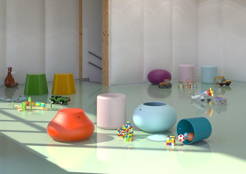 FORMITURA Низкий табурет из пенополиуритана sun-id-1461774 - Вид №11