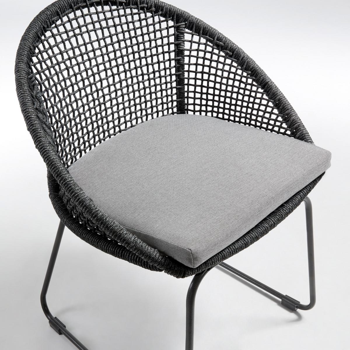 067759 Кресло темно-серое La Forma Sandrine  - Вид №1