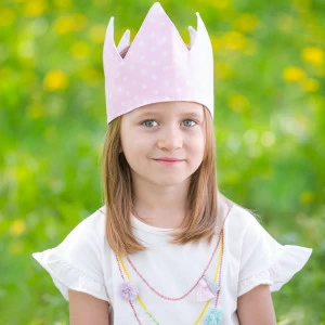 Детская корона Polka Pink VAMVIGVAM  281512 Розовый