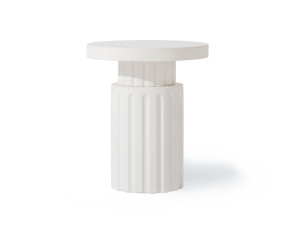 Круглый бетонный журнальный столик