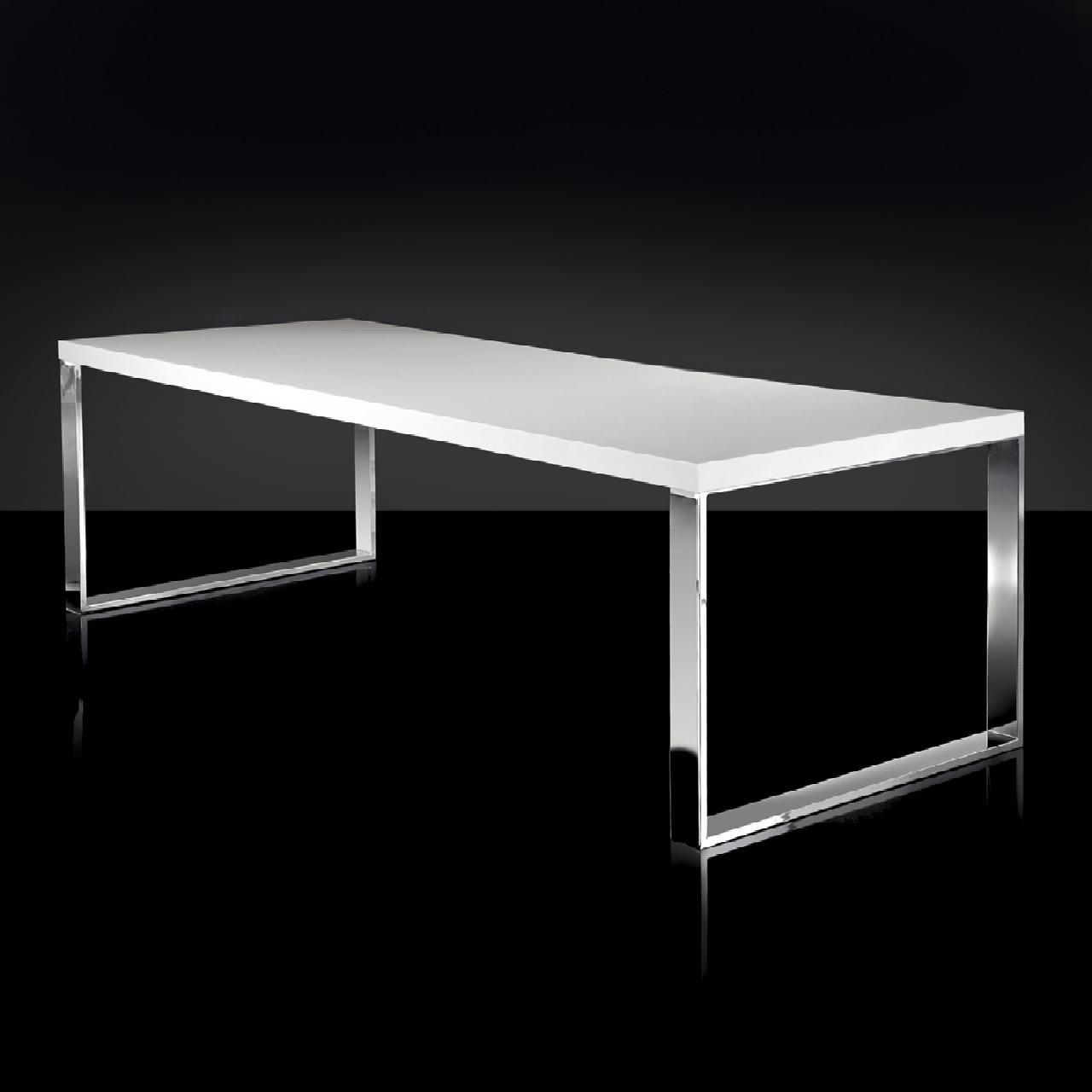 450091,1 ABHIKA СТОЛ RECT LOFT LAK H75 240X100 WHITE 450091.1 - Вид №1