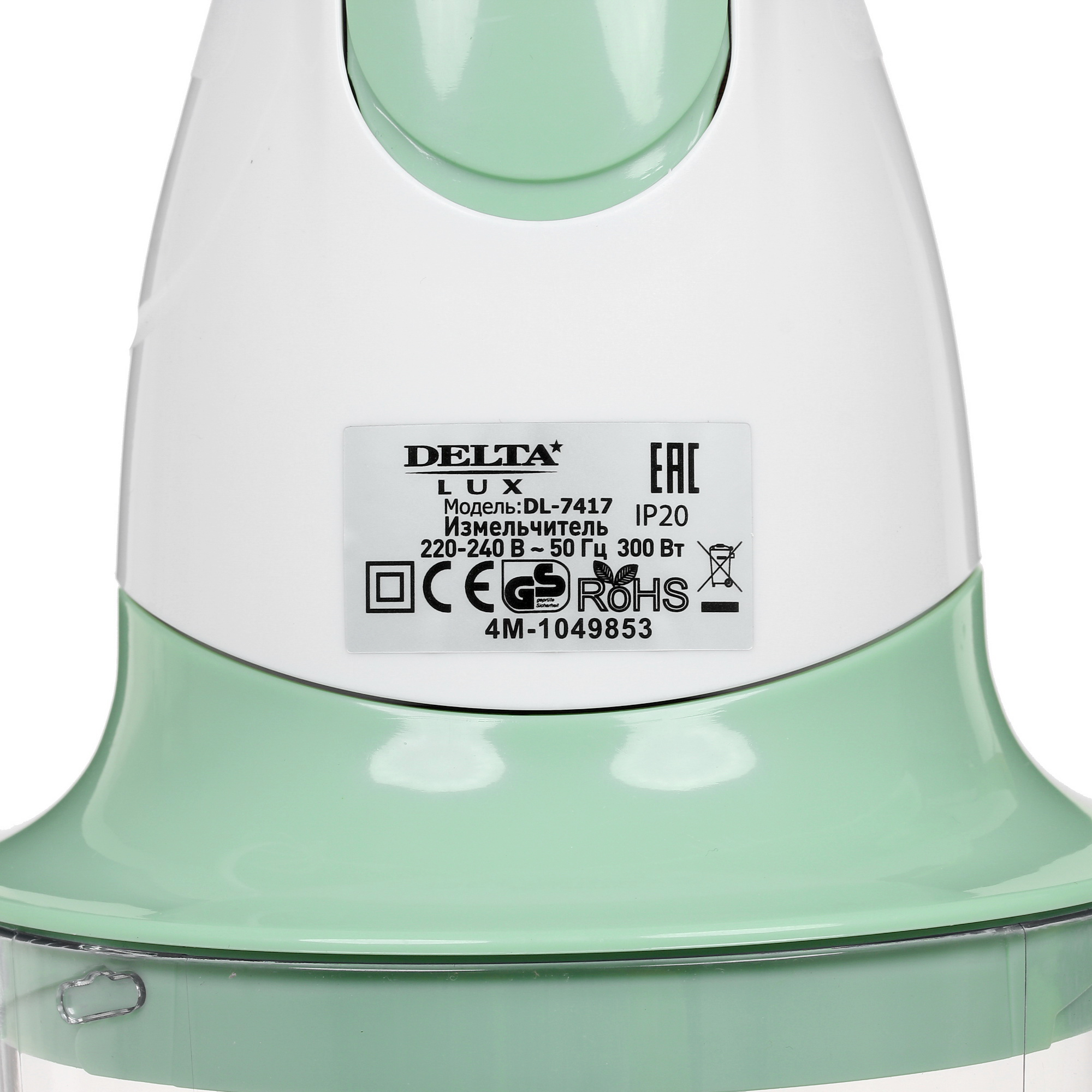 8110475 Измельчитель  DELTA LUX DL-7417 белый STDN-0114663 - Вид №3