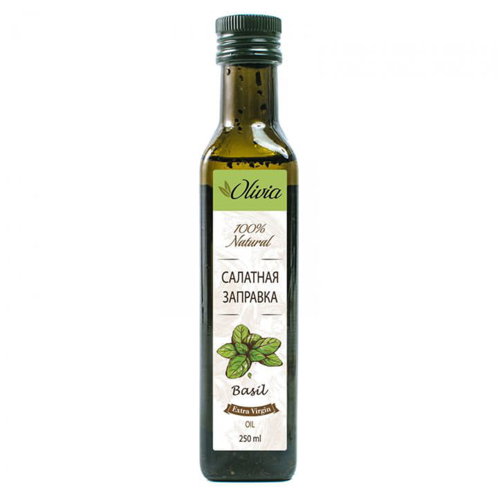 Салатная заправка Olivia с базиликом 250 мл Santreyd 5864 - Вид №1
