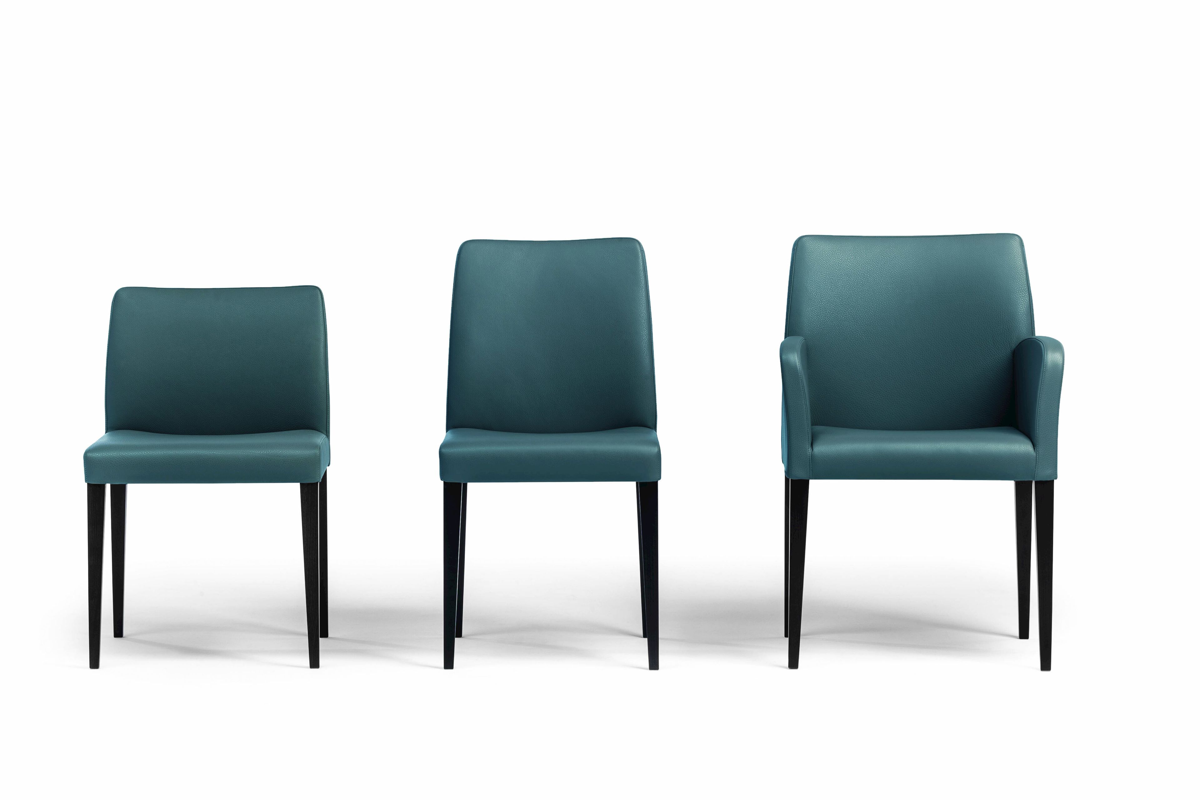 Кожаный стул с подлокотниками Poltrona Frau коллекция-столы и стулья ARCH-00058055 - Вид №6