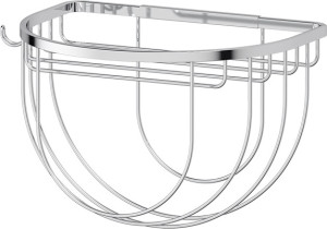 RYN 031 Полочка-решетка с крючком и держателем мочалок 26 cm FBS Ryna