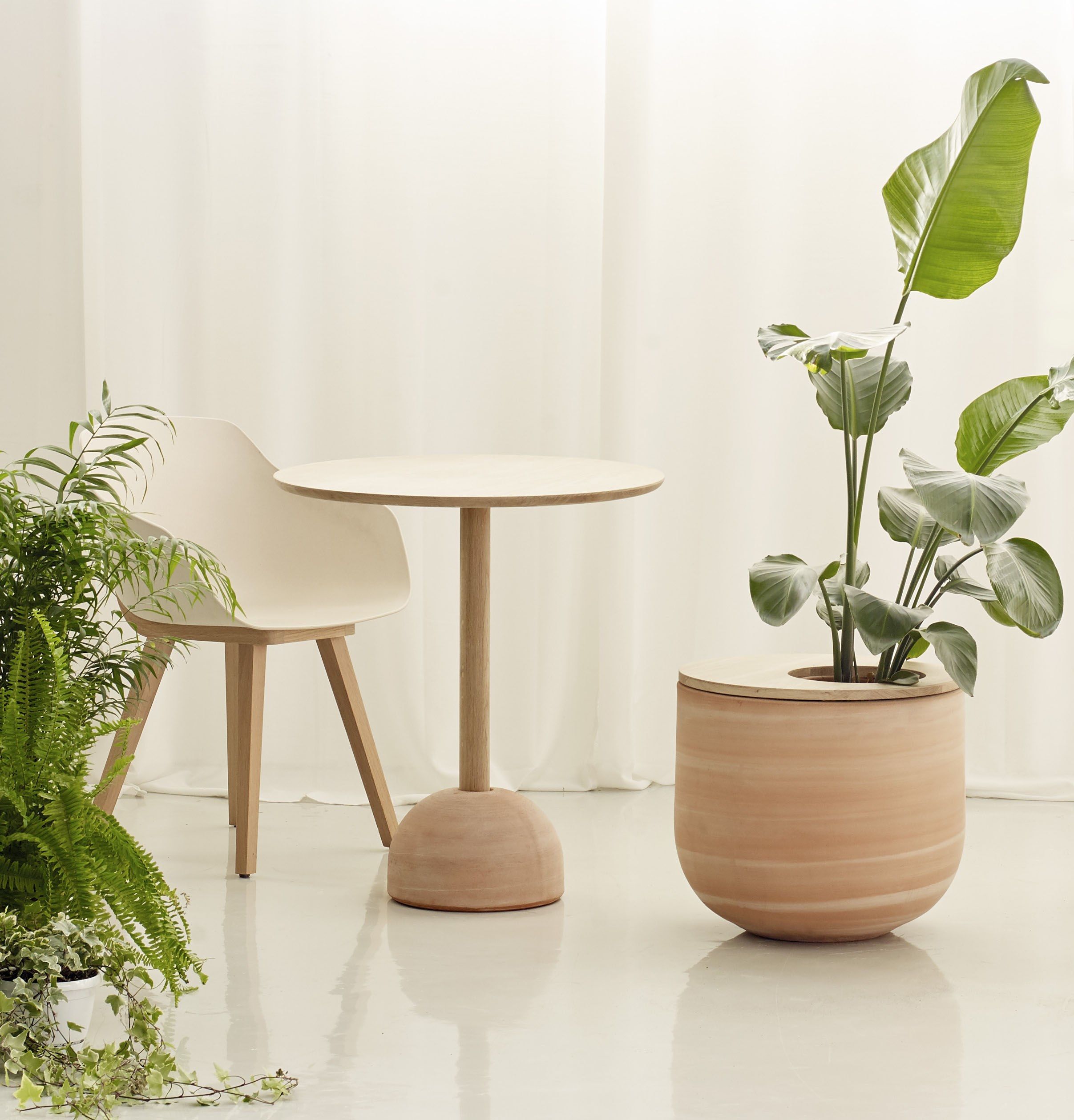 Круглый дубовый стол ALKI Lur ARCH-00077081 - Вид №1