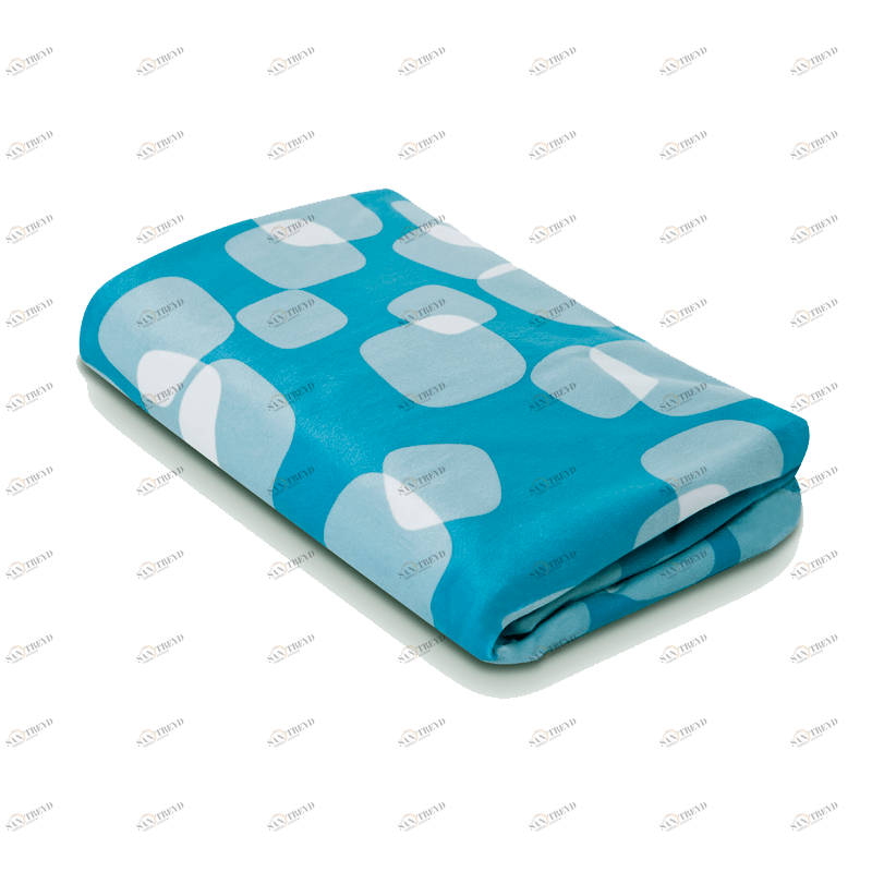 Наматрасник детский для верхнего уровня манежа серый Breeze 4MOMS  322278 Голубой Santreyd 