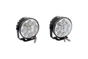 16439635 Дневные ходовые светодиодные огни 12LED круглые D=70мм 12В 2шт A0802005 Arnezi