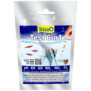 ПР0048697 Тест 6в1 GH, kH, NO2, NO3, pH, CL2 (10шт) TETRA