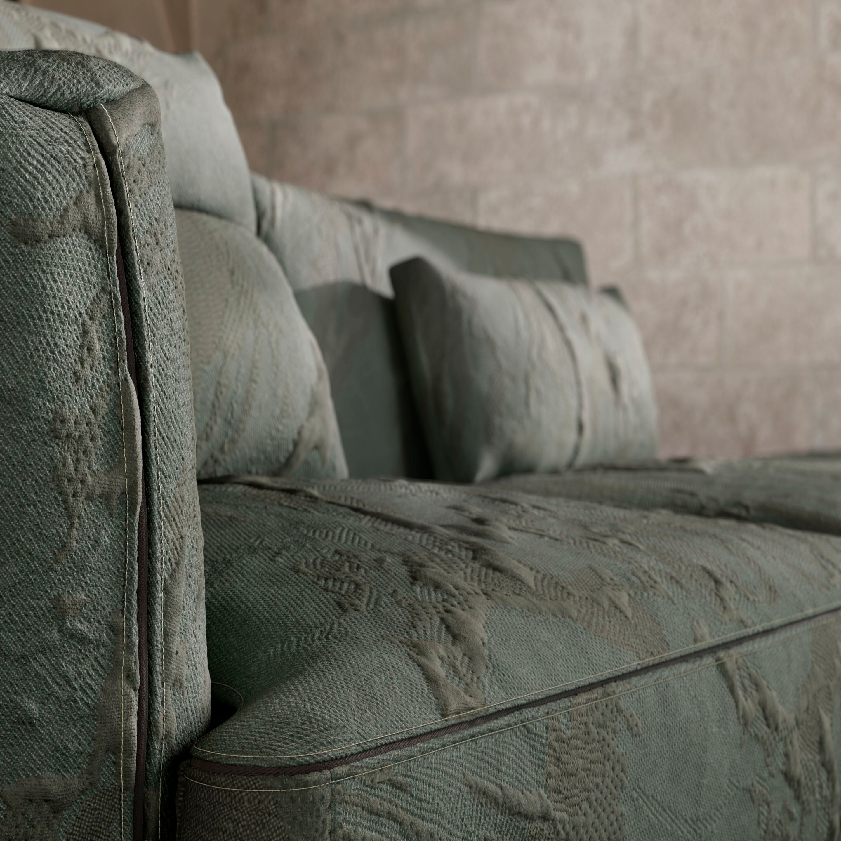 Угловой диван из ткани Natuzzi Italia Герман ARCH-00017088 - Вид №7