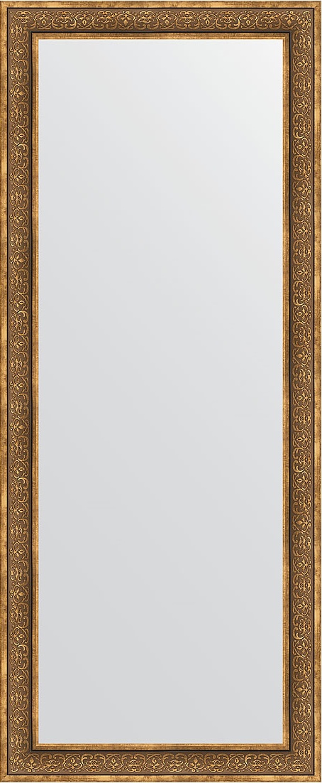 BY 6029 Зеркало напольное в багетной раме - вензель бронзовый 101 mm EVOFORM Definite floor