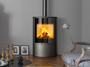 Стальная дровяная печь