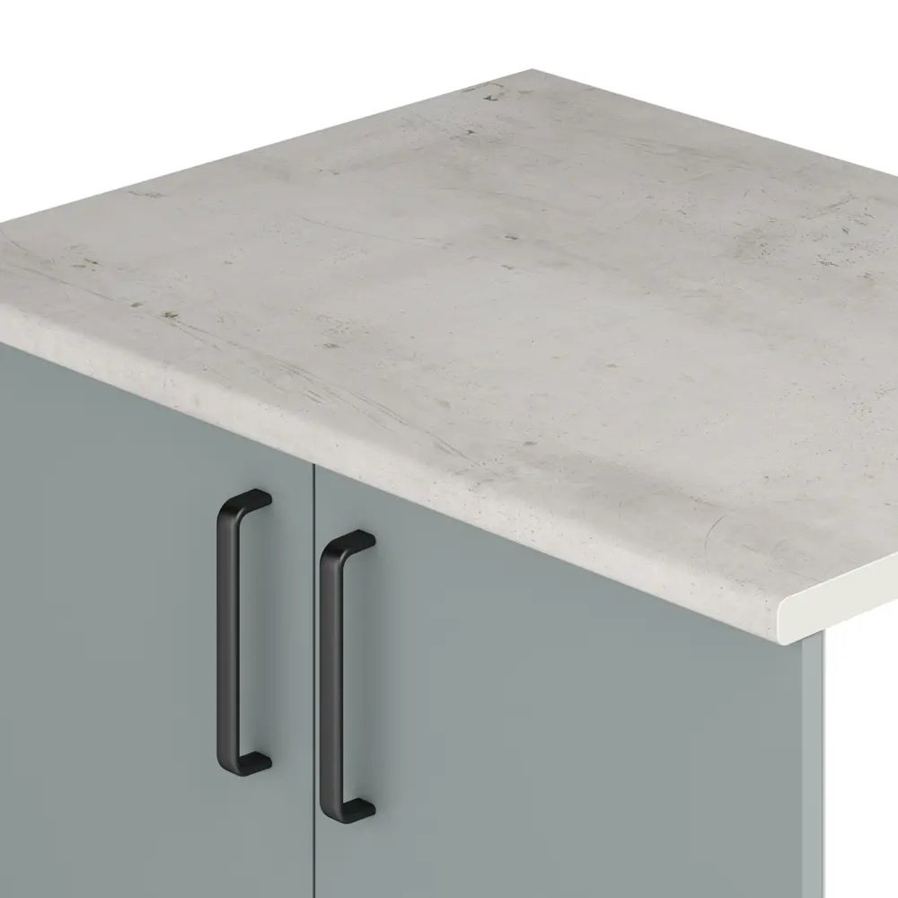 Шкаф напольный Santreyd Неман для кухни в зеленом цвете 86578424 STLM-0070193 - Вид №4