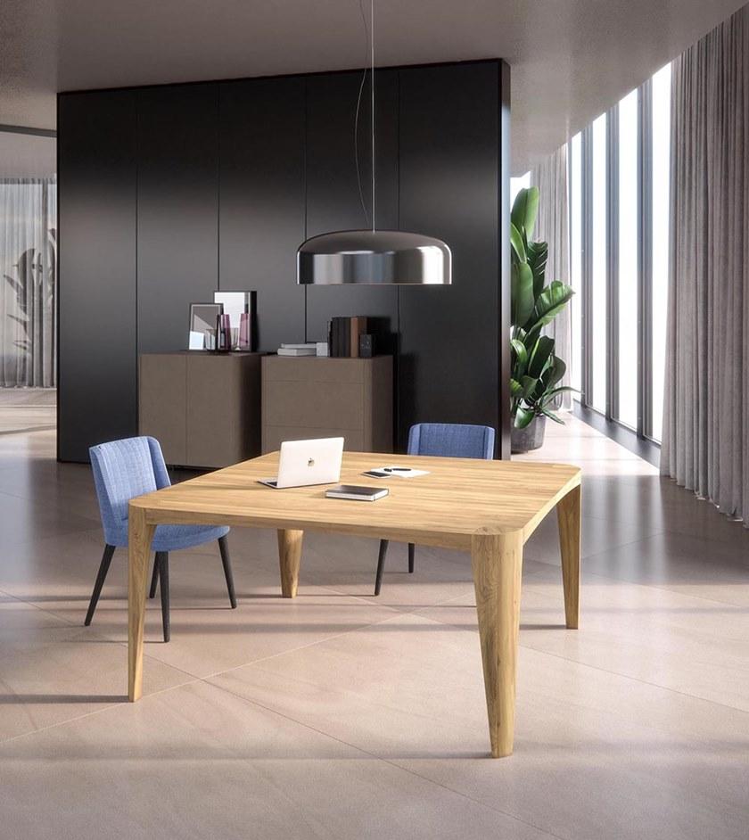 ESTEL GROUP Квадратный дубовый стол sun-id-1487867 - Вид №1