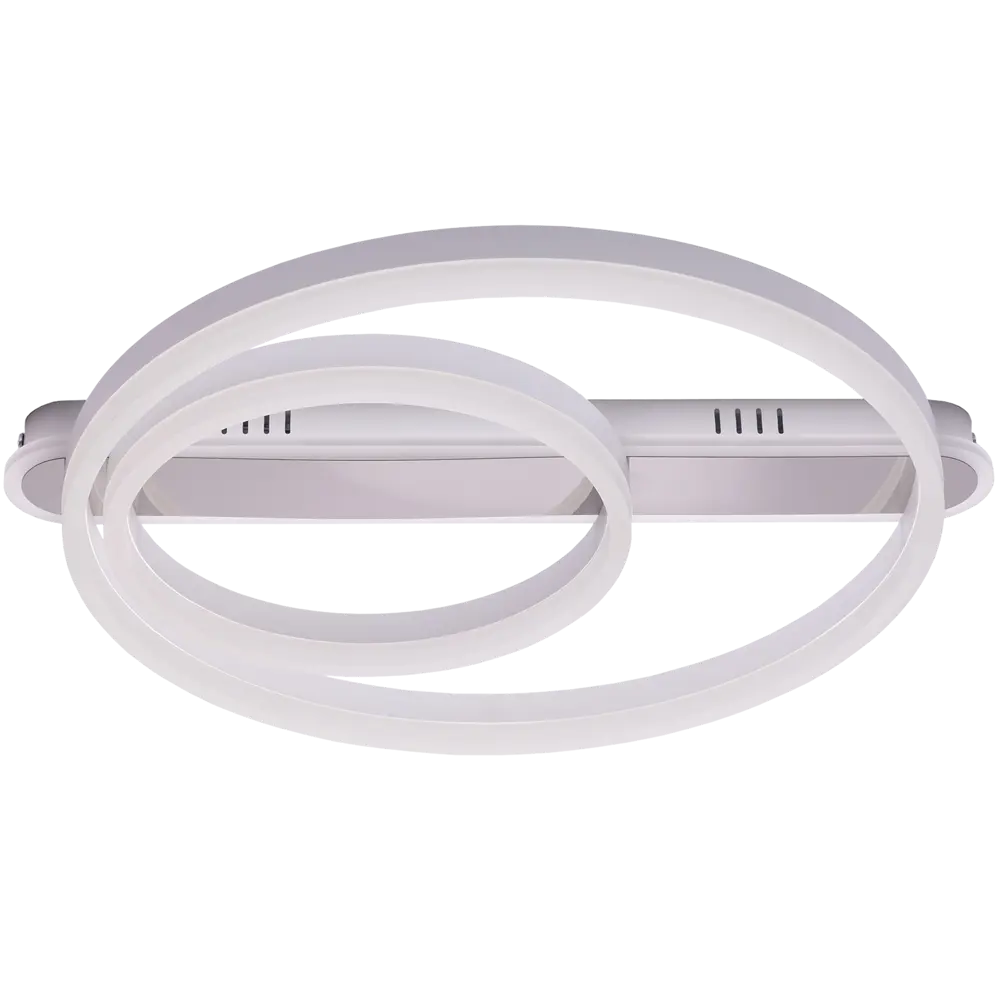 Люстра потолочная светодиодная диммируемая Ritter Eclipse 52086 7 с д/у 96 Вт 24 м² 2700К-6500К цвет белый/хром STLM-2093908 - Вид №4