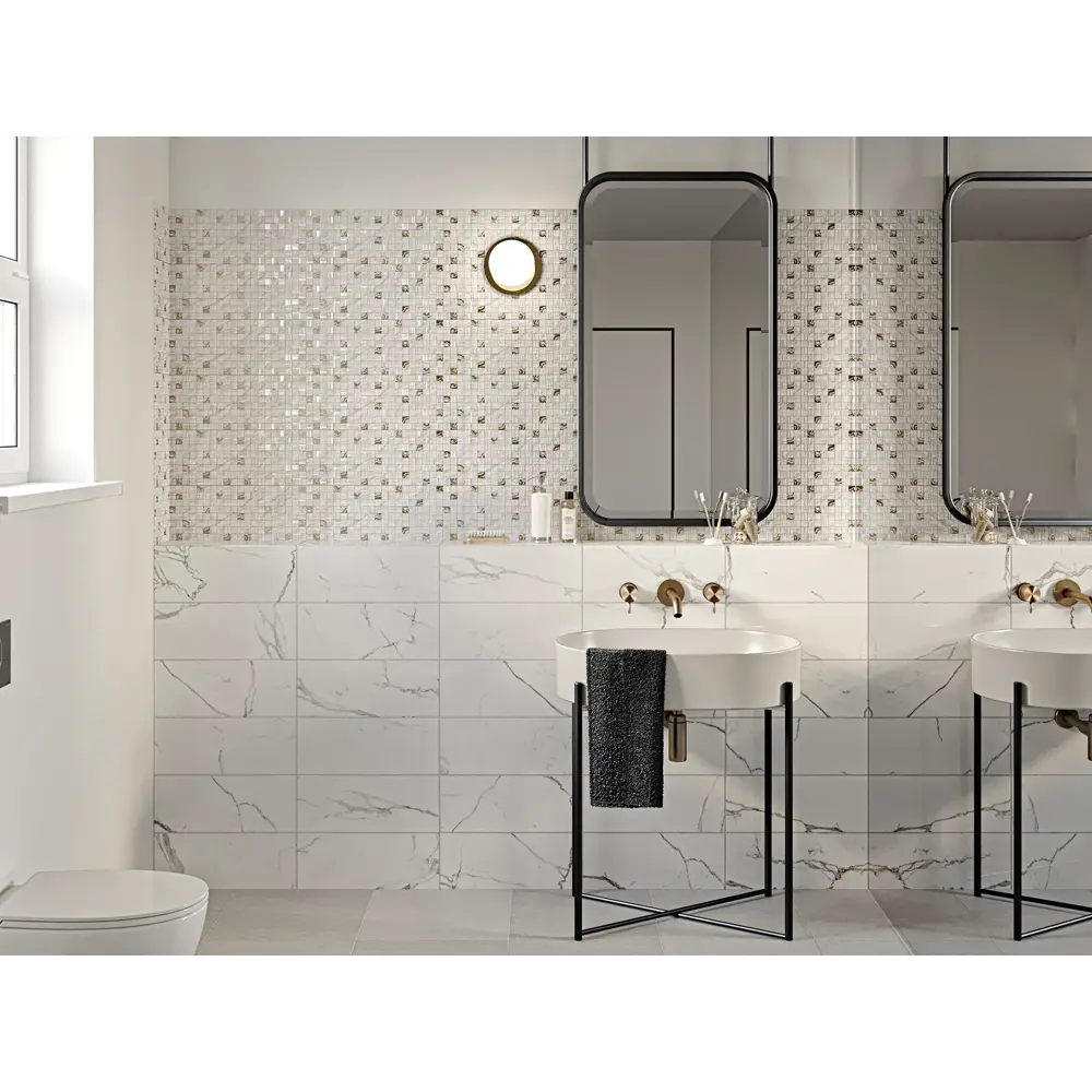 Плитка напольная Belani Mix&Live Concrete G Grey 42x42 см 1.76 м² цвет серый STLM-2068997 - Вид №4