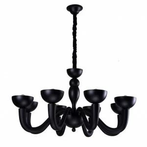 Подвесная люстра Divinare Bianca-Nero 7091/04 LM-8 DIVINARE ДИЗАЙНЕРСКИЕ, BIANCA-NERO 108107 Черный