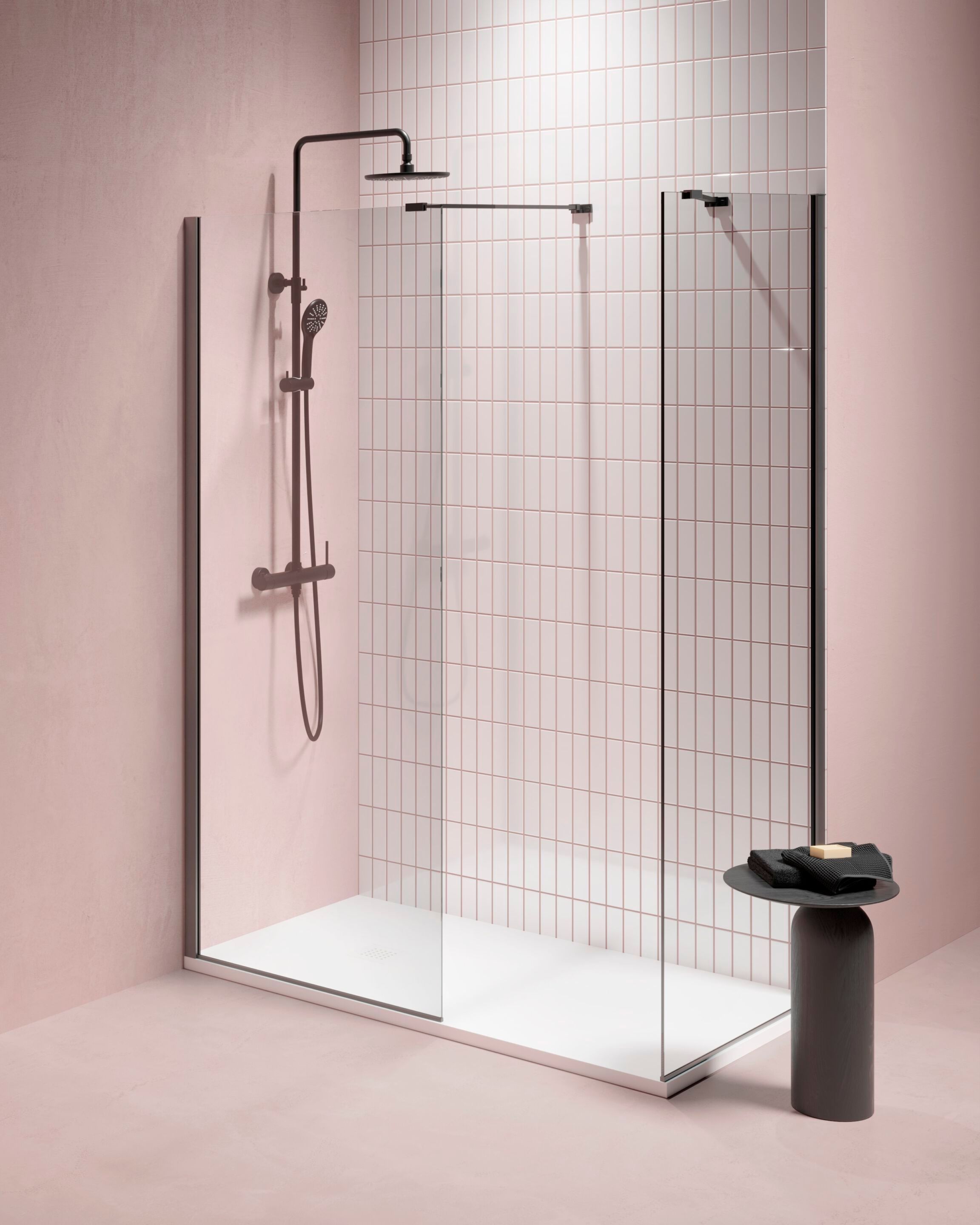 Алюминиевый и стеклянный душ TAMANACO N8PAR53 ARCH-00074280 - Вид №4