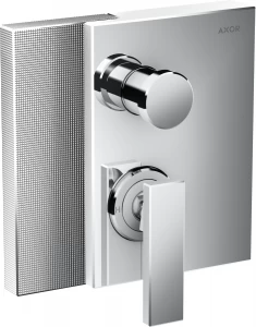 46421000 Смеситель для ванны, однорычажный, скрытого монтажа, со встроенной защитной комбинацией согласно EN1717 - алмазная огранка AXOR EDGE