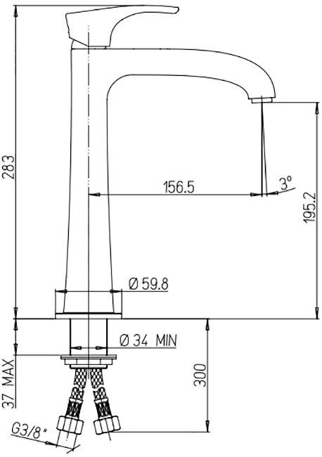 Paini Lady 89CR579KM смеситель для кухни - Вид №2