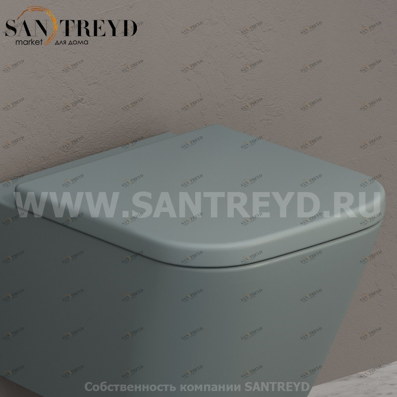 ST024BL Крышка сиденье для унитаза Ceramica Globo STONE