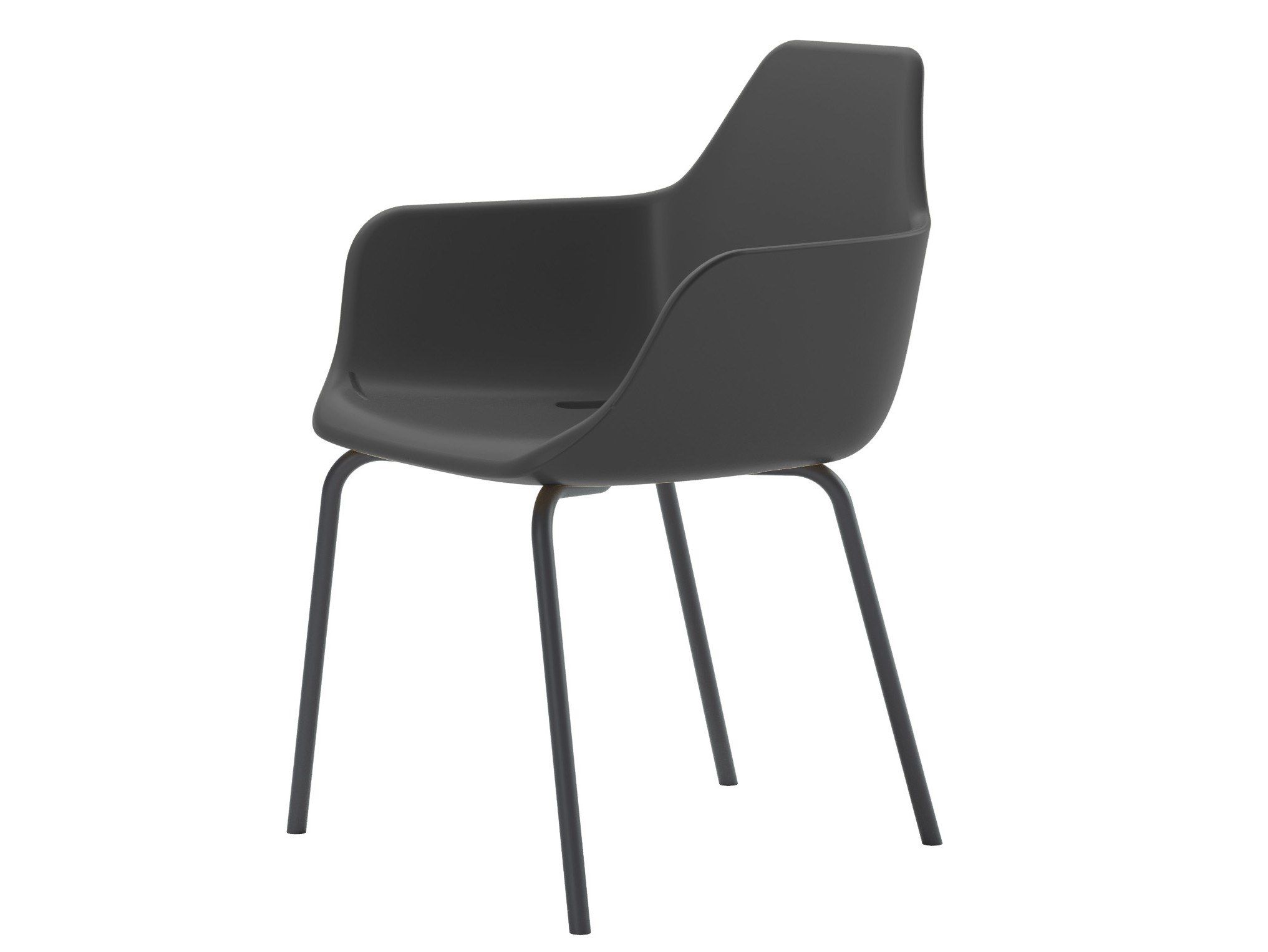 Штабелируемый стул из полиэтилена с подлокотниками ALMA DESIGN y Chair ARCH-00111137 - Вид №2