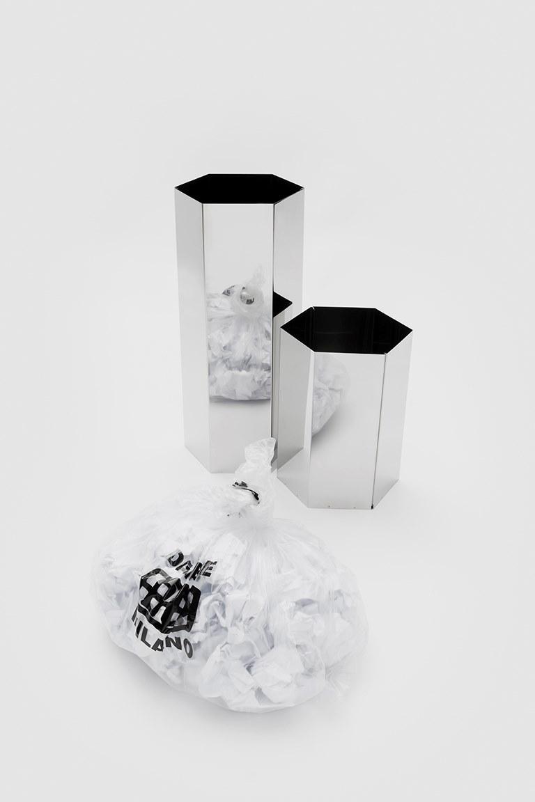 Danese Milano Контейнер для макулатуры из нержавеющей стали Sicilia sun-id-1471617 - Вид №2