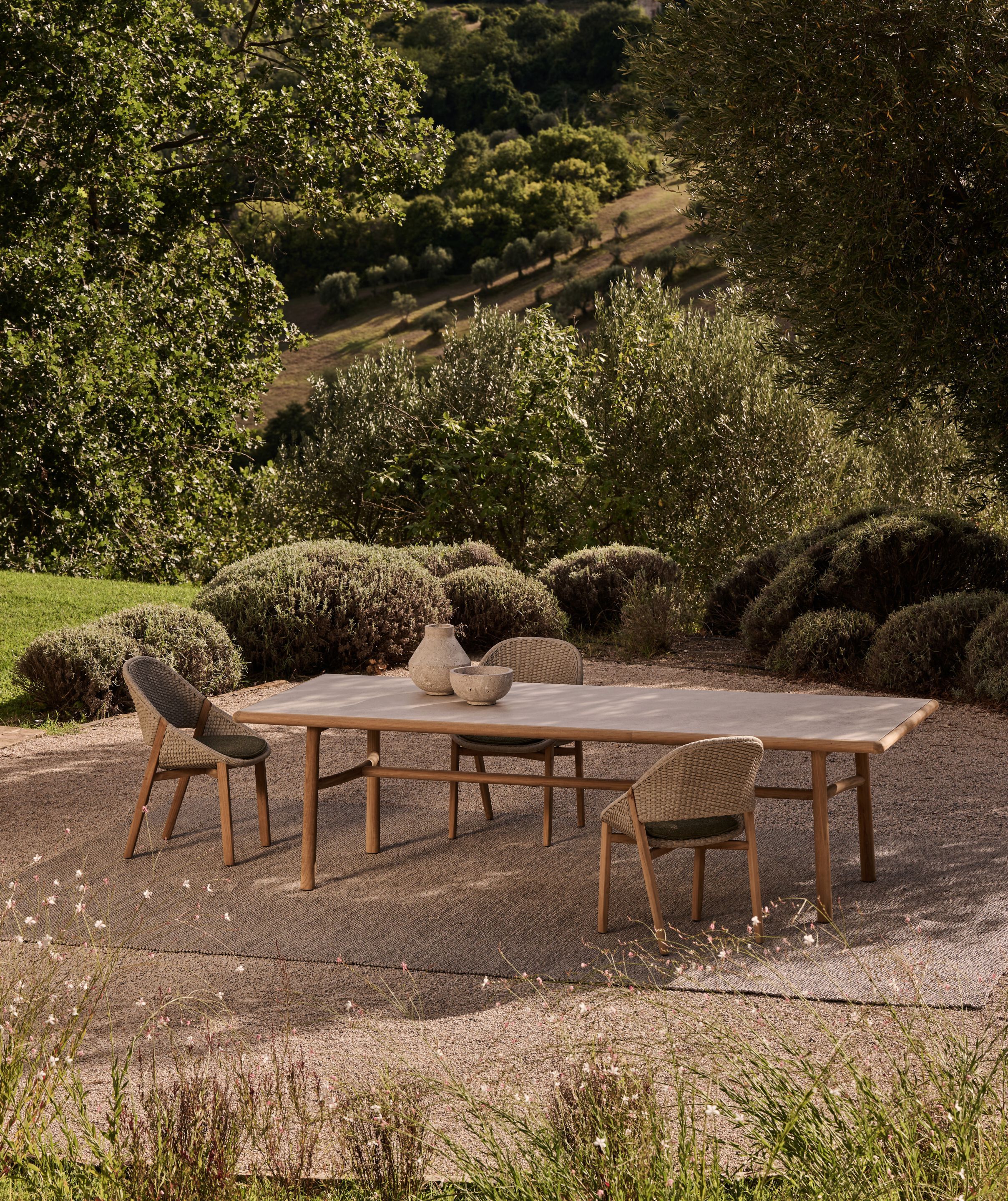 Стул для сада из тикового дерева TRIBÙ гелий ARCH-00004825 - Вид №1