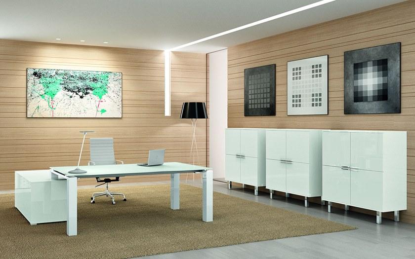 Bralco Акриловый стол с системой управления кабелями Jet evo sun-id-1393331 - Вид №2