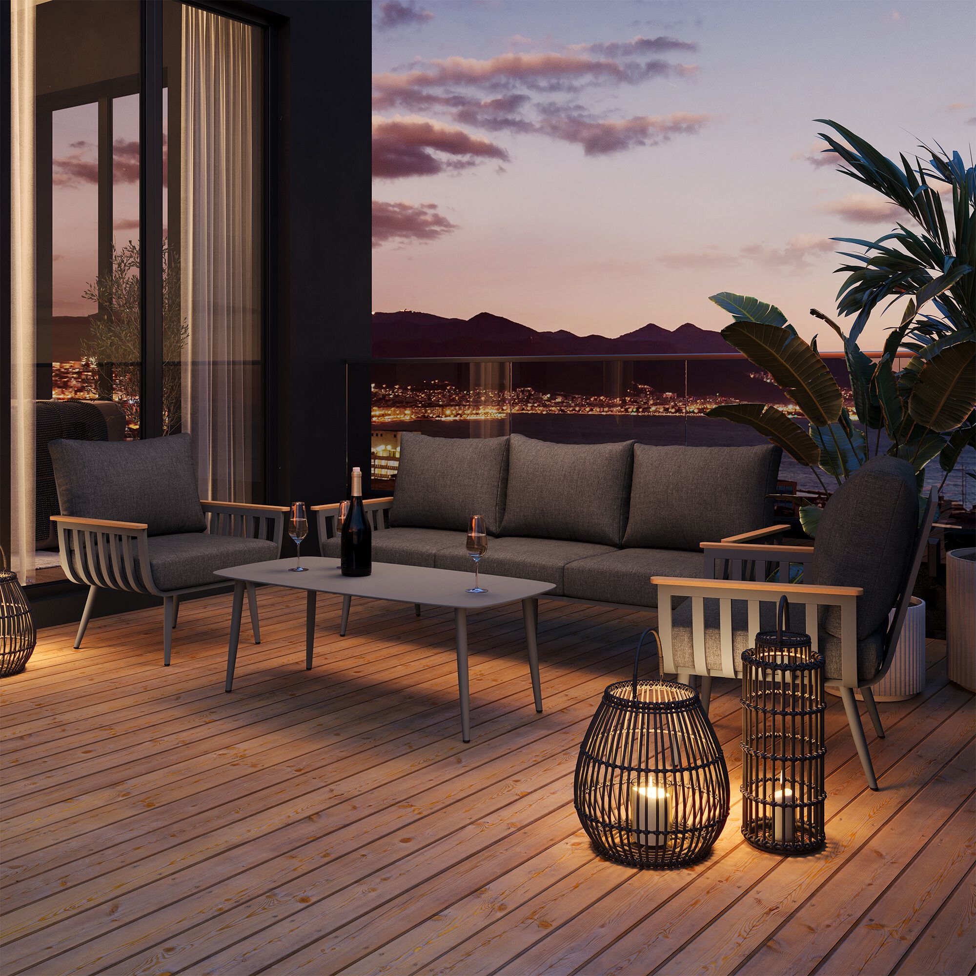 Lounge Garden set GIULIA GRILLO LOFT ARCH-00046432 - Вид №2