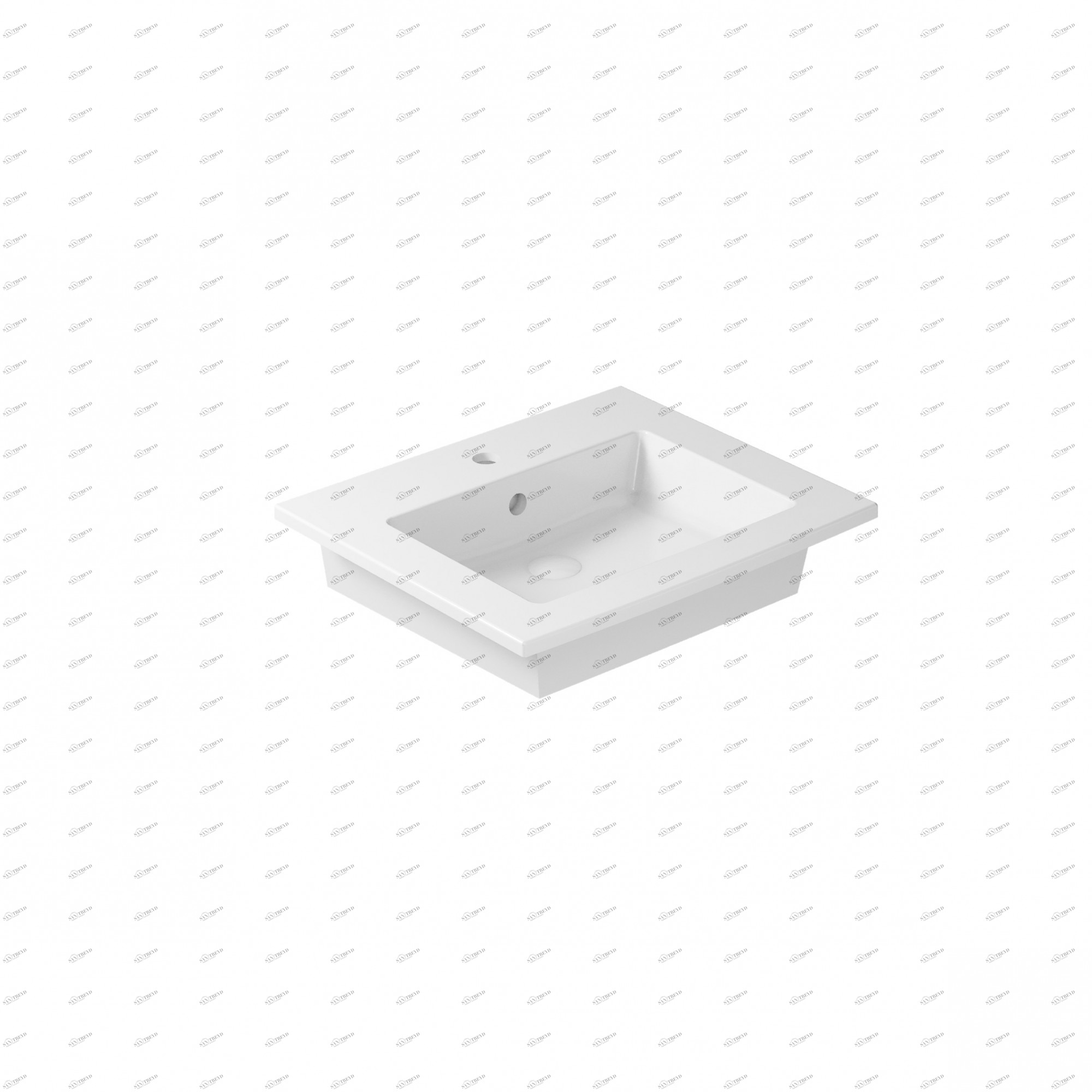 2045 Накладная раковина на столешницу  овальная Galassia PLUS DESIGN