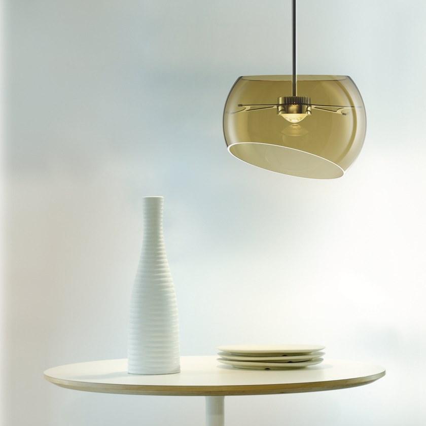 LICHT IM RAUM Светодиодная подвесная лампа из дутого стекла Glass moons 235pl100 235pl100-- - Вид №5