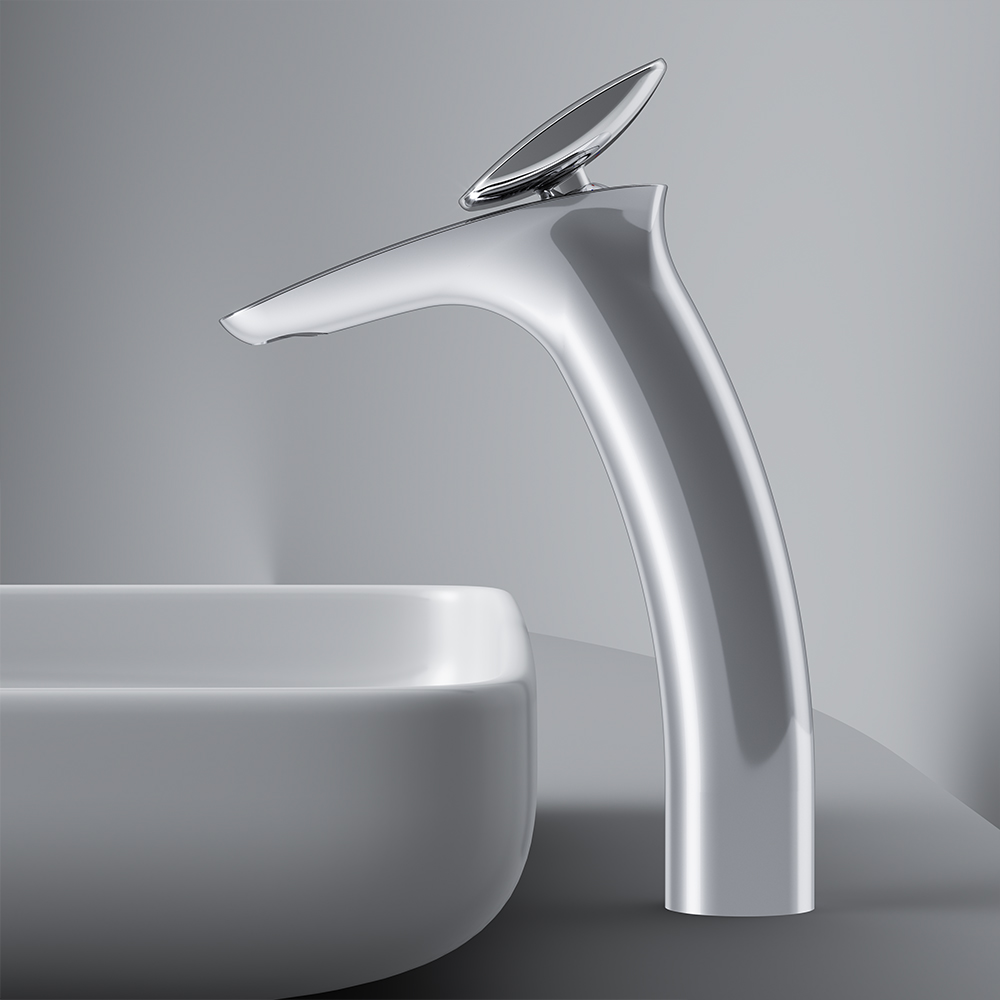 F70A92000 Spirit V2.0 смеситель д/умывальника высокий хром шт AM.PM Spirit 2.0  - Вид №4