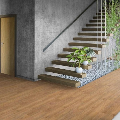 Виниловый ламинат Tarkett Lounge Ibiza Дуб с брашью (Текстурированная) 914,4х152,4/101,6 мм 1000901228 - Вид №4