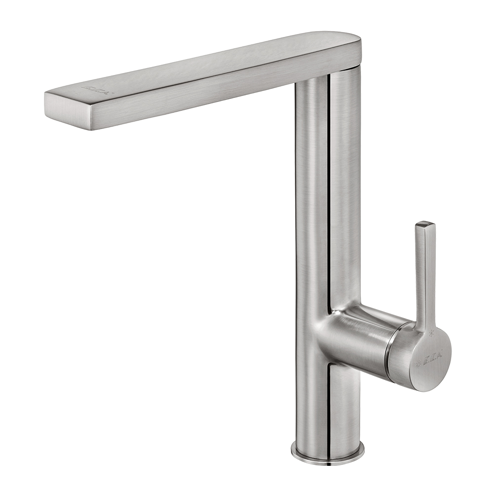 102518034st  Смеситель для раковины Mina - имитация нержавеющей стали - экономия воды Eca  - Вид №1