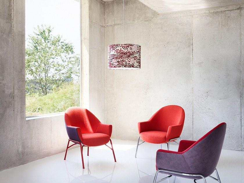 Thonet Кресло из ткани с подлокотниками 830 sun-id-1409024 - Вид №3