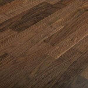 Паркетная доска GreenLine Effect Орех американский Натур (Гладкая) 2200х186 мм.