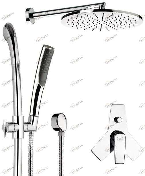 Remer Rubinetterie Поручень с ручным душем Atmos A09vs07