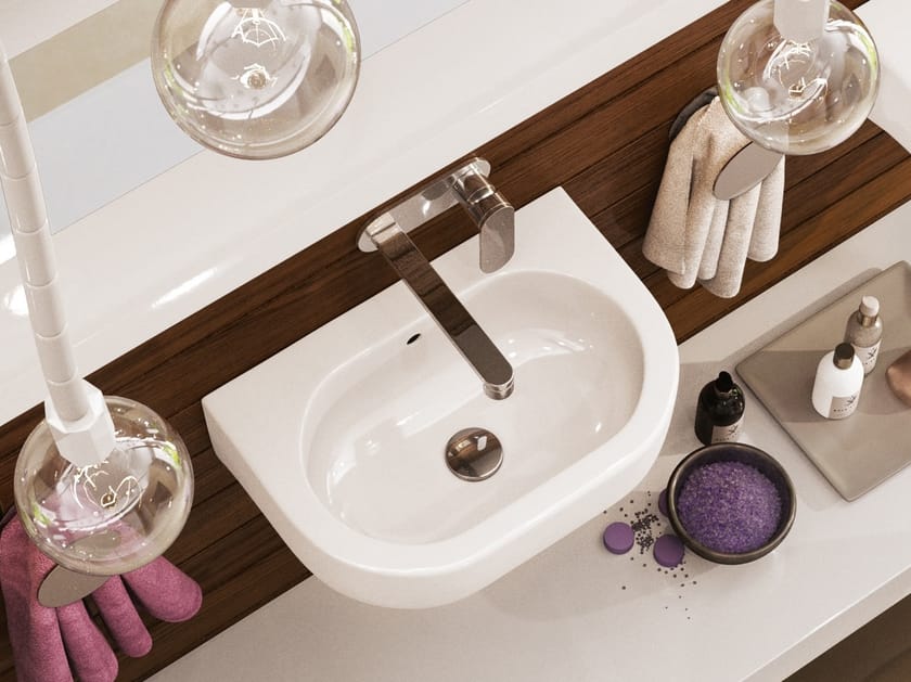 Керамическая подвесная ручная мойка Ceramica Flaminia Pass ARCH-00087537